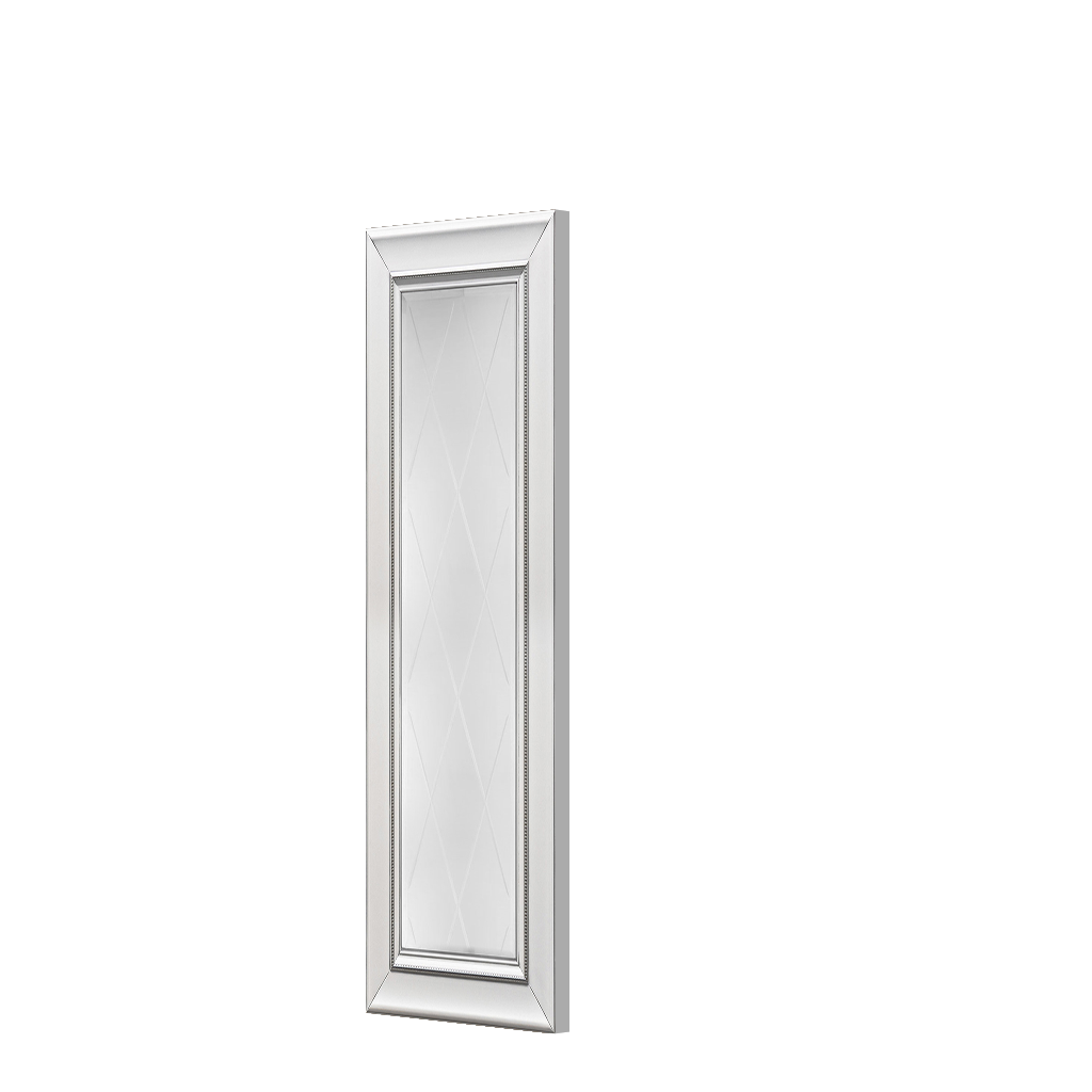 Кухонный шкаф с нишей 1-дверный 960х450х315мм Белый витрина